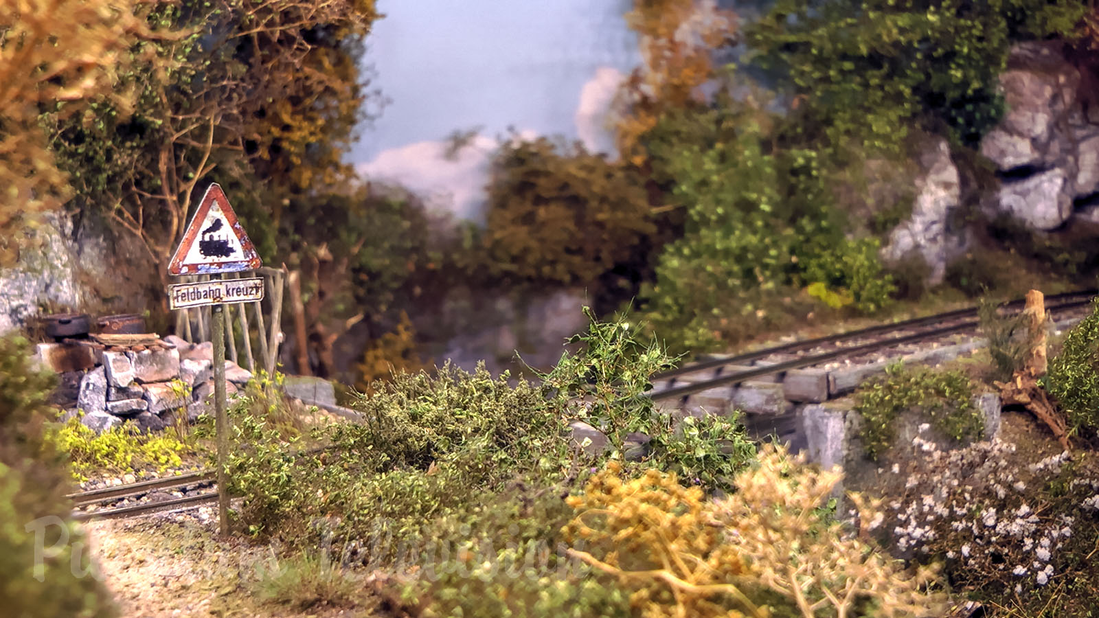L'un des plus beaux dioramas de chemins de fer de campagne à l’échelle 1/35