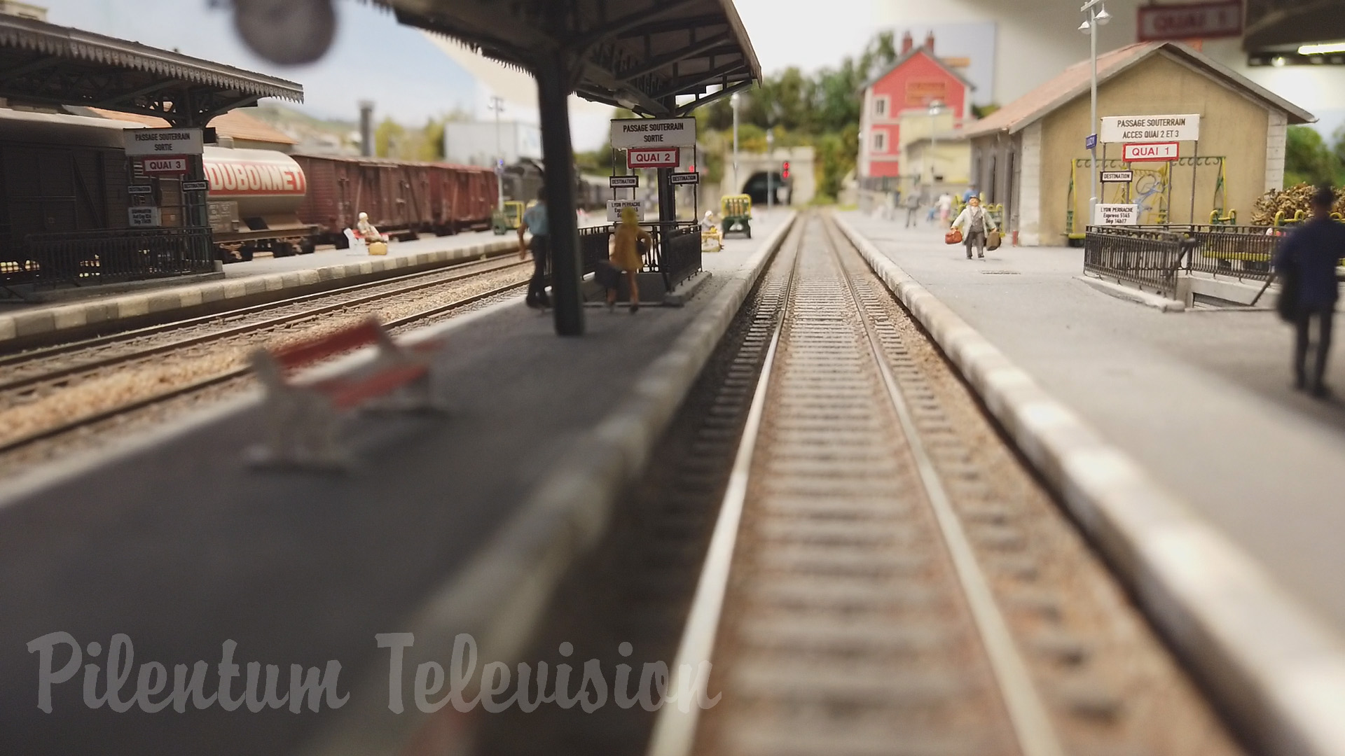 Une des plus belles maquettes de trains miniatures en France - Le réseau H0 de Renaud Yver